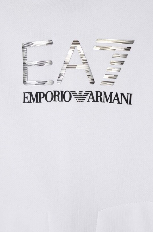 Chłopiec EA7 Emporio Armani bluza dziecięca 6RBM58.BJEXZ biały