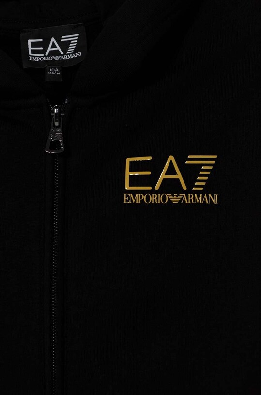 Chłopiec EA7 Emporio Armani bluza dziecięca 8NBM54.BJEXZ czarny