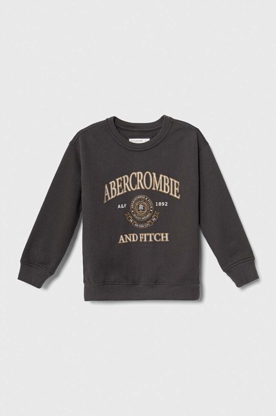 Abercrombie & Fitch bluza copii print gri KI222.3069