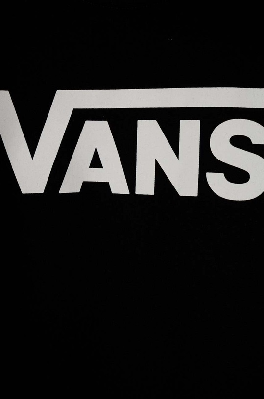 Chlapec Detská bavlnená mikina Vans VANS CLASSIC CREW VN0008CA čierna