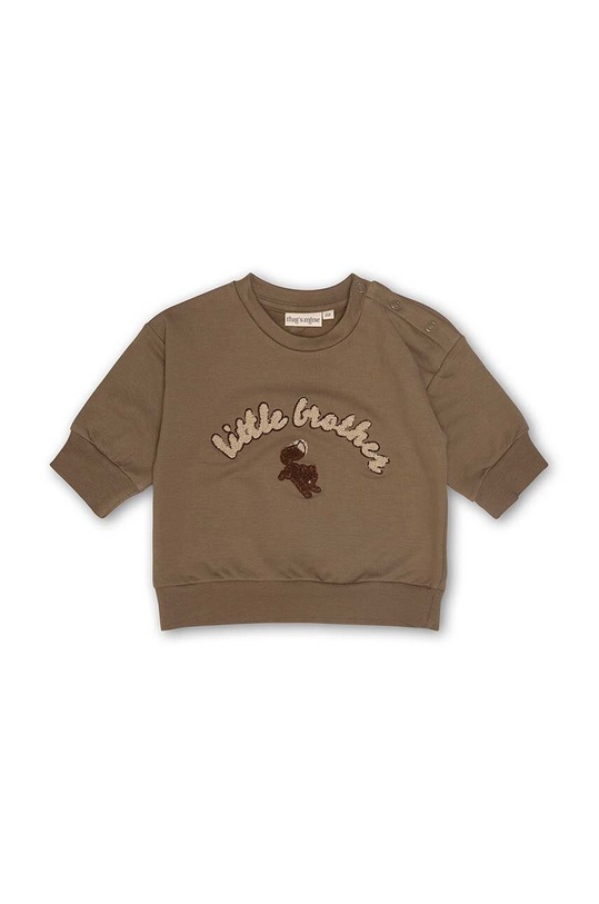 That's mine bluza niemowlęca 005073 Finley Little Brother Sweatshirt 005073 brązowy SS24