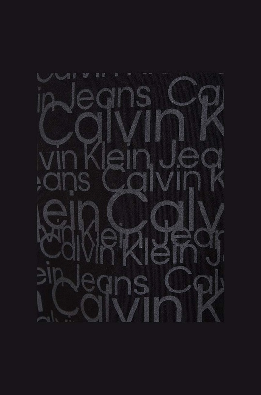 Детски памучен суичър Calvin Klein Jeans черен IB0IB01855.9BYX
