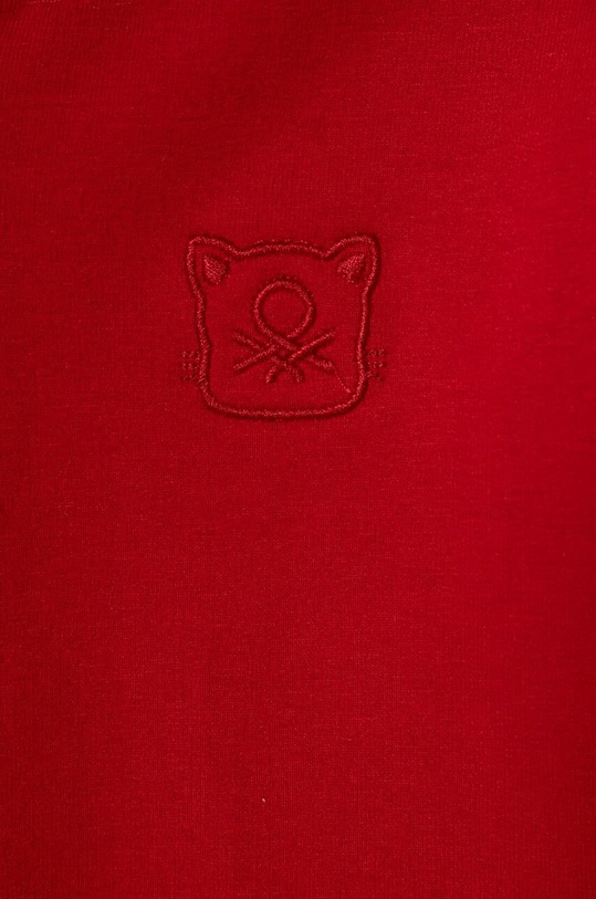 Chlapec Detská mikina United Colors of Benetton 3GNSG5021.P.SEASONAL červená