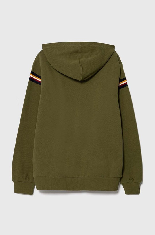 United Colors of Benetton bluza bawełniana dziecięca 3J68C502O.G.SEASONAL zielony AW23