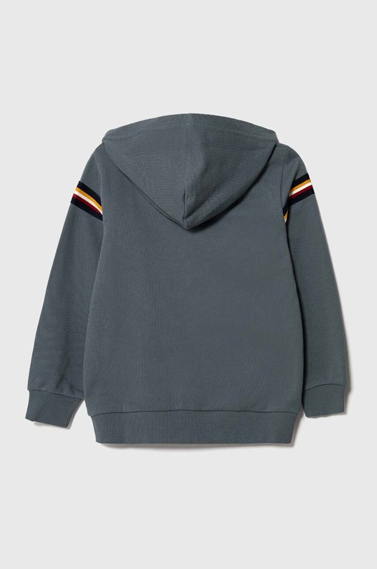 United Colors of Benetton gyerek melegítőfelső pamutból 3J68C502O.G.SEASONAL szürke AW23
