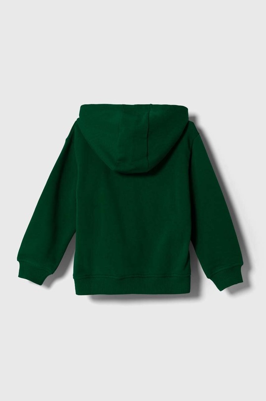 United Colors of Benetton bluza bawełniana dziecięca 3J68G5023.P.SEASONAL zielony AW23