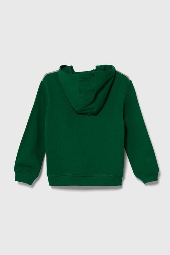 Detská bavlnená mikina United Colors of Benetton 3J68G5023.P.SEASONAL sivá AW23