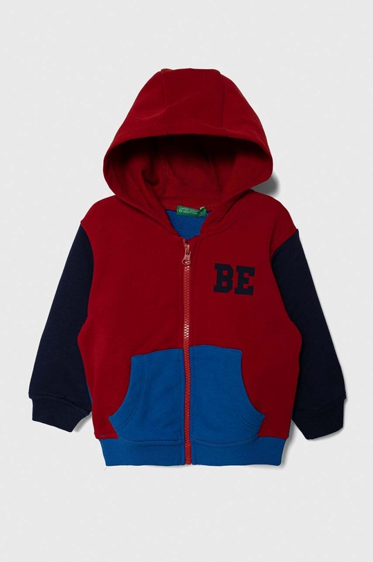 United Colors of Benetton gyerek melegítőfelső pamutból pamut többszínű 3J68G5023.P.SEASONAL