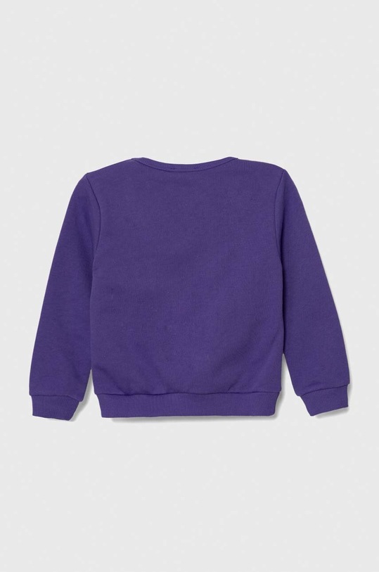 United Colors of Benetton gyerek melegítőfelső pamutból 3J70G10A5.P.SEASONAL lila AW23