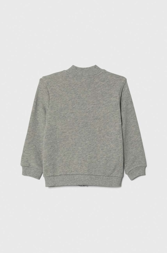 Παιδική βαμβακερή μπλούζα United Colors of Benetton 3J70G5020.P.SEASONAL γκρί AW23