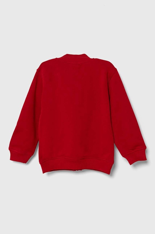 United Colors of Benetton bluza bawełniana dziecięca 3J70G5022.P.SEASONAL czerwony AW23