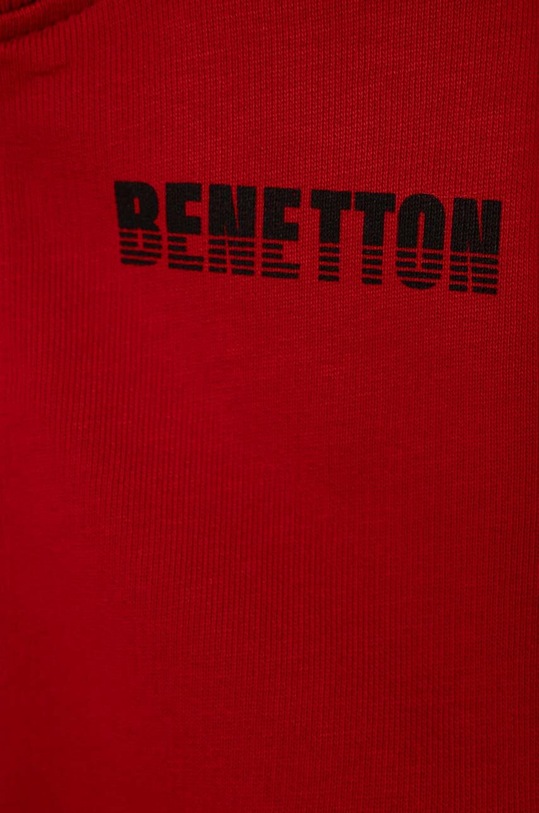 Chłopiec United Colors of Benetton bluza bawełniana dziecięca 3J70G5022.P.SEASONAL czerwony