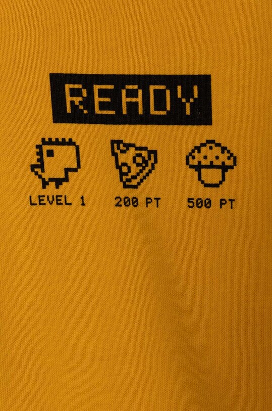 Chłopiec United Colors of Benetton bluza dziecięca 3PANG5025.P.SEASONAL żółty