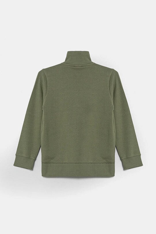 Детская хлопковая кофта United Colors of Benetton 3J68C501B.G.REPROPOSED зелёный SS25