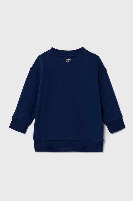 Lacoste hanorac de bumbac pentru copii SJ1231 bleumarin AW23