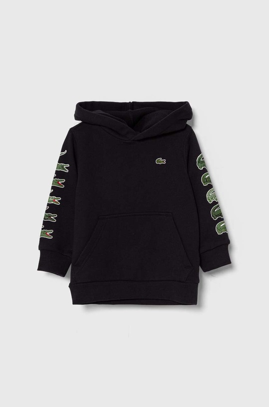 Lacoste bluza bawełniana dziecięca nadruk granatowy SJ1241