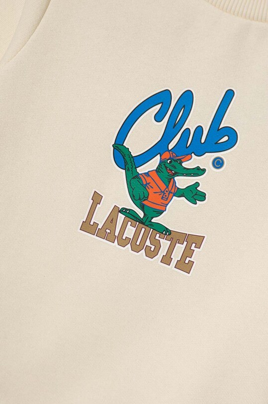 Хлопчик Дитяча кофта Lacoste SJ2455 бежевий