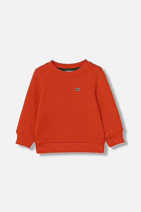 Lacoste bluza dziecięca pozostałe pomarańczowy SJ5284