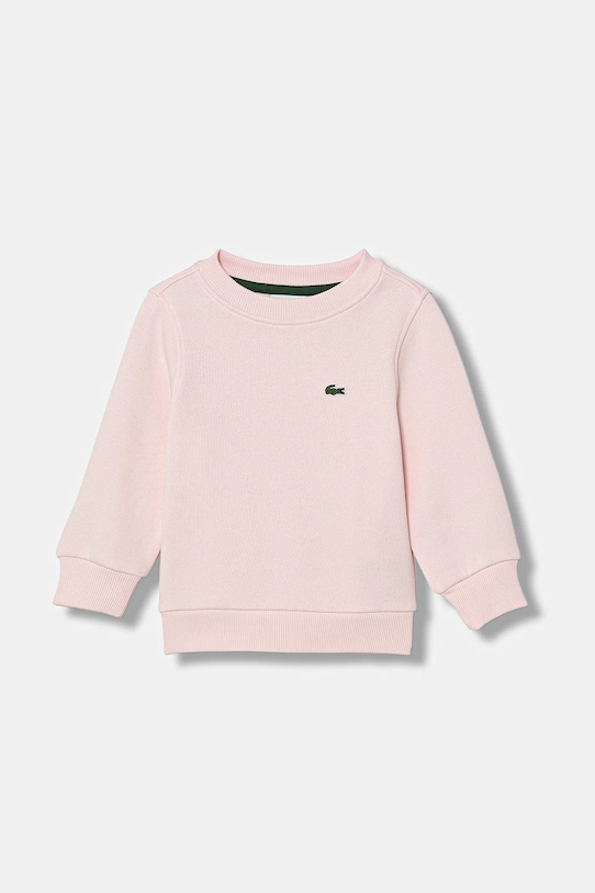Lacoste bluza dziecięca pozostałe różowy SJ5284