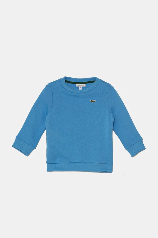 Lacoste bluza copii melanj albastru SJ5284