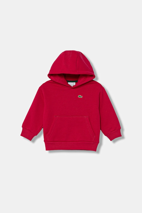 Lacoste bluza dziecięca z kapturem różowy SJ5292