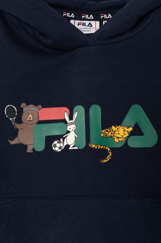 Chłopiec Fila bluza dziecięca TEMNITZQUELL hoody FAK0253 granatowy