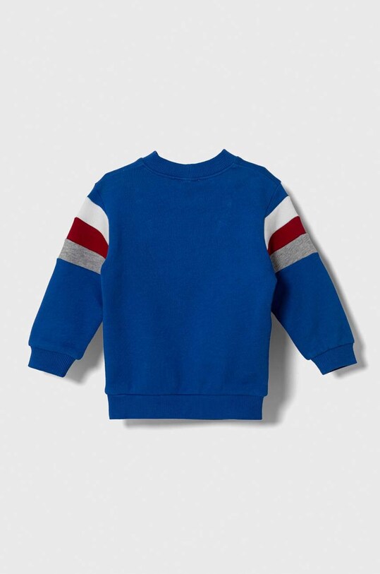 United Colors of Benetton hanorac de bumbac pentru copii 3J68G10AQ.P.SEASONAL albastru AW23