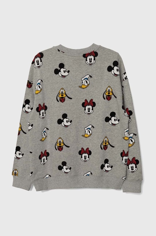 Βαμβακερή μπλούζα United Colors of Benetton x Disney 3E4ZC10G1.G.SEASONAL γκρί AW23