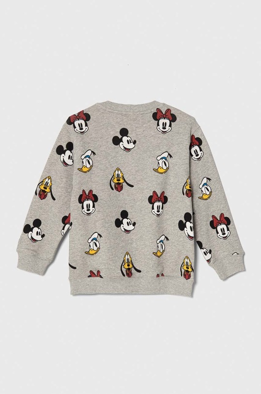 United Colors of Benetton hanorac de bumbac pentru copii x Disney 3E4ZG10C8.P.SEASONAL gri AW23