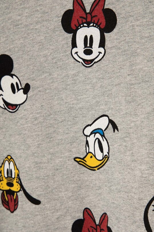 Мальчик Детская хлопковая кофта United Colors of Benetton x Disney 3E4ZG10C8.P.SEASONAL серый
