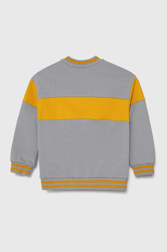 Παιδική βαμβακερή μπλούζα United Colors of Benetton 3FPPC202R.G.SEASONAL γκρί AW23