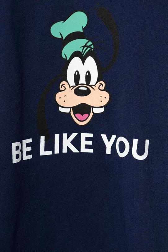 Chłopiec United Colors of Benetton bluza bawełniana dziecięca x Disney 3J68C10G2.G.SEASONAL granatowy