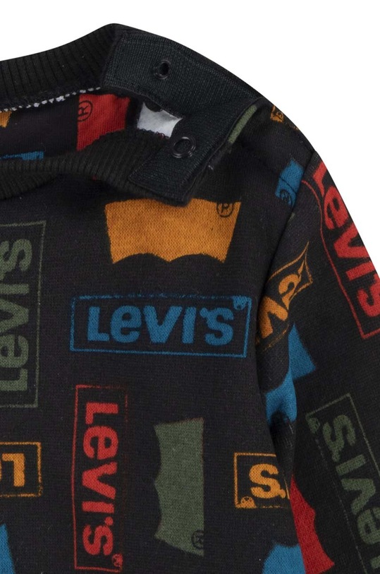 Chlapec Mikina pre bábätká Levi's 6EJ088 čierna