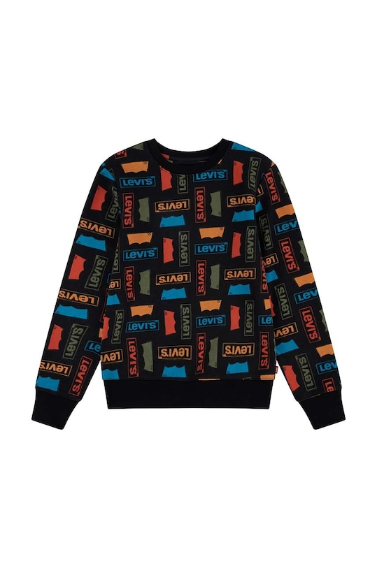 Dětská mikina Levi's bez kapuce černá 9EJ088