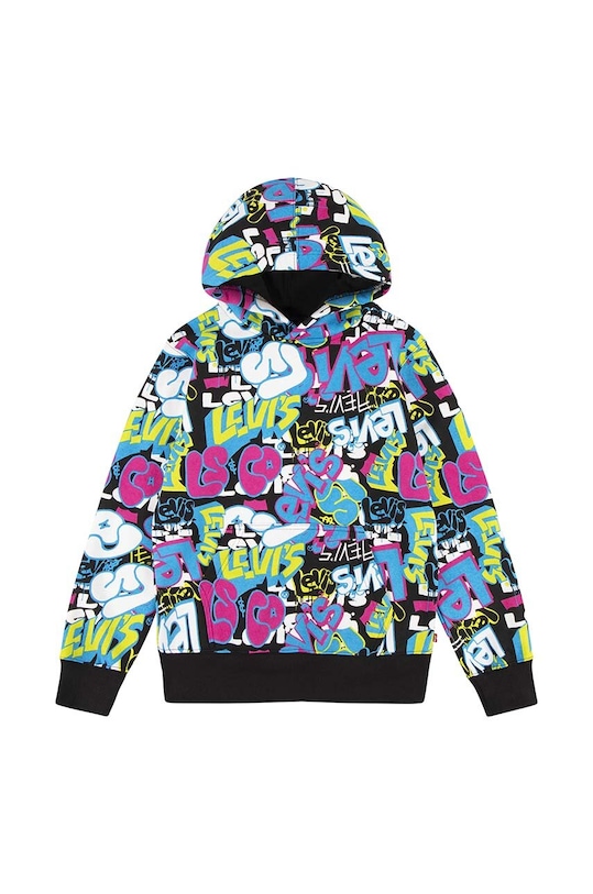 Levi's bluza dziecięca wzorzyste czarny 9EJ260