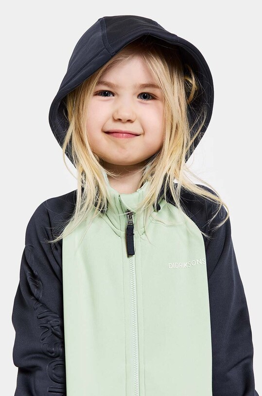 Detská mikina Didriksons CORIN KIDS FULLZIP zelená 505003