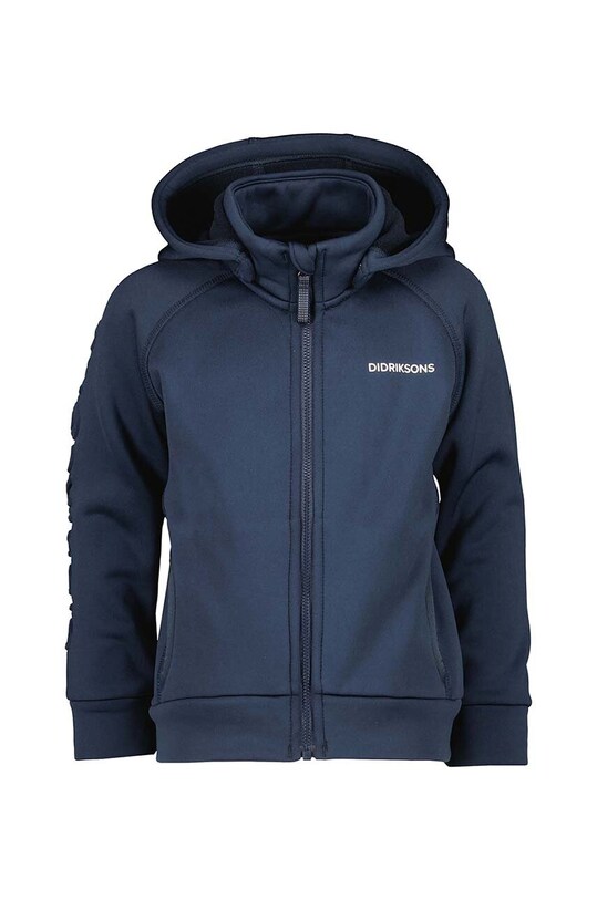 Didriksons bluza dziecięca CORIN KIDS FULLZIP 505003 granatowy AW24