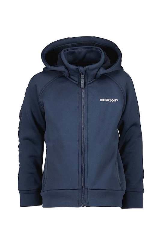 Dječja dukserica Didriksons CORIN KIDS FULLZIP 505003 mornarsko plava AW24