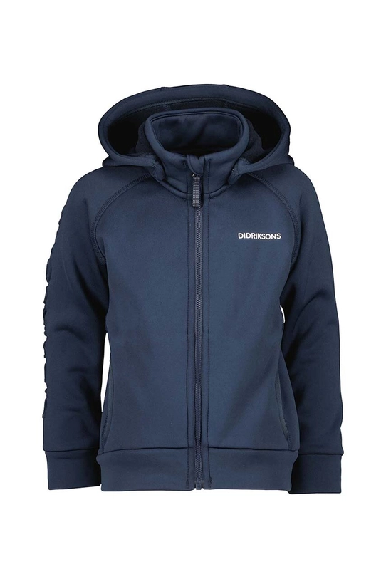 Dječja dukserica Didriksons CORIN KIDS FULLZIP 505003 mornarsko plava AW24