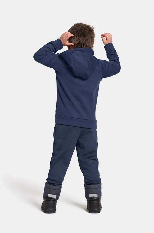 Dječja dukserica Didriksons CORIN KIDS FULLZIP 505003 mornarsko plava