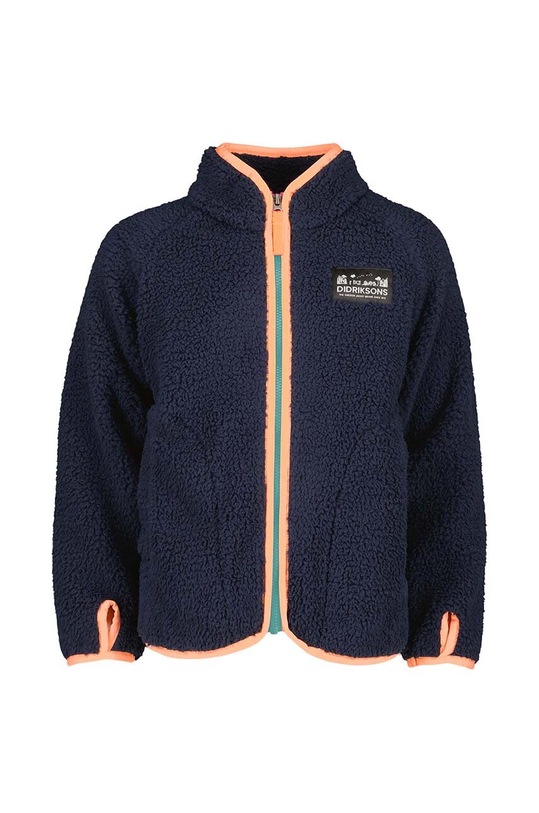 Detská mikina Didriksons GIBBS KIDS FULLZIP 504992 tmavomodrá AW23