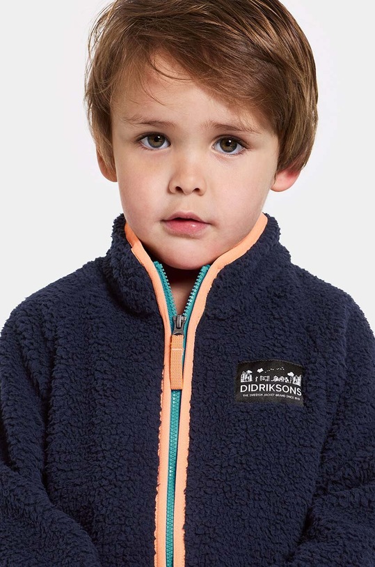 Detská mikina Didriksons GIBBS KIDS FULLZIP tmavomodrá 504992