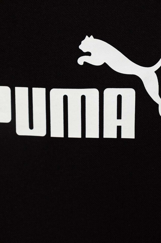 Chlapec Detská mikina Puma ESS Big Logo Crew FL B 586963 čierna
