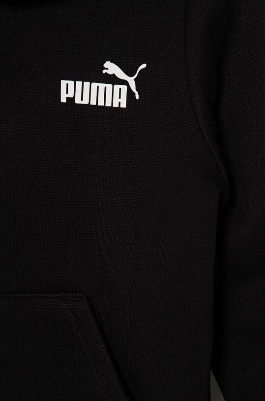 Chlapec Detská mikina Puma ESS Small Logo Hoodie FL B 586969 čierna