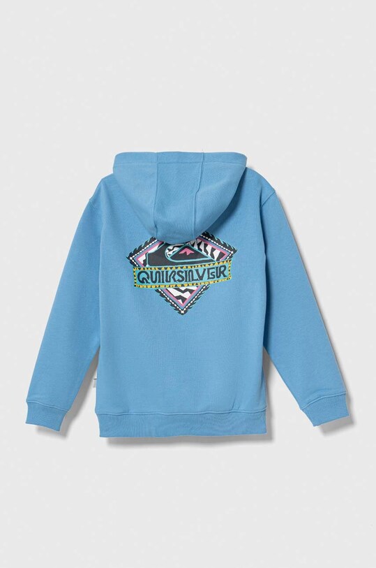 Quiksilver bluza dziecięca GRAPHICHOODIE OTLR EQBFT03845 niebieski AW23