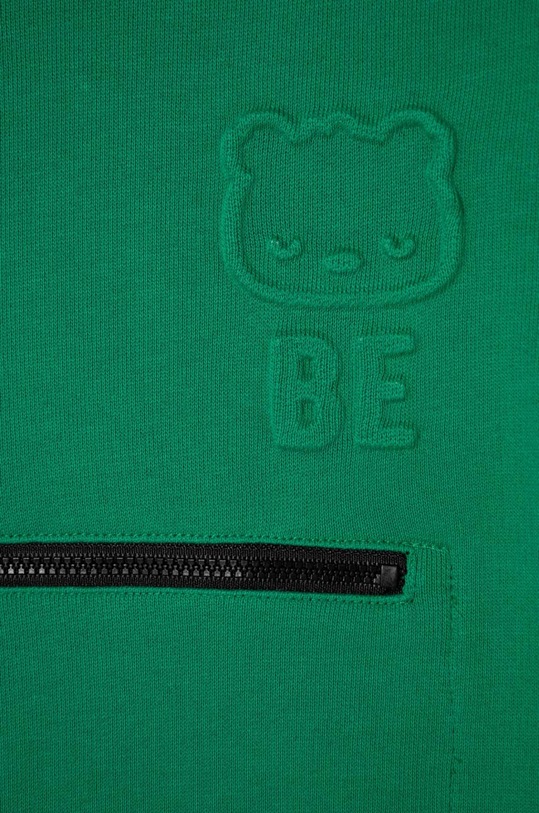 Chlapec Detská bavlnená mikina United Colors of Benetton 3J68G200H.P.SEASONAL zelená