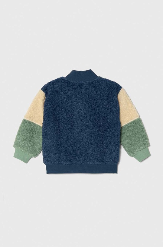 United Colors of Benetton bluza polarowa dziecięca 35DSG502O.P.SEASONAL niebieski AW23