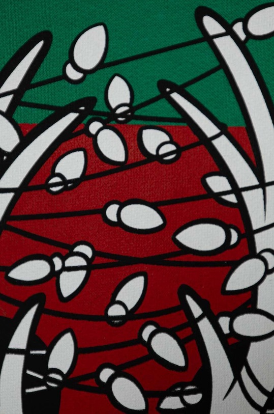 Chłopiec United Colors of Benetton bluza dziecięca x Disney 3J73C10GZ.G.SEASONAL zielony