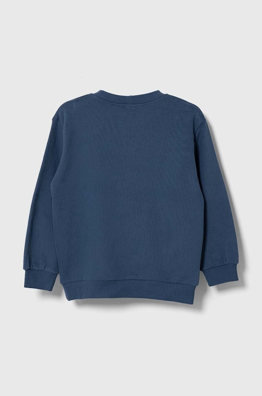 United Colors of Benetton bluza bawełniana dziecięca 3J74G10BU.P.SEASONAL niebieski AW23