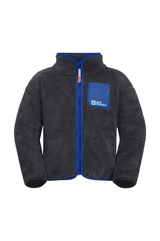 Jack Wolfskin bluza dziecięca bez kaptura granatowy 1610411.K